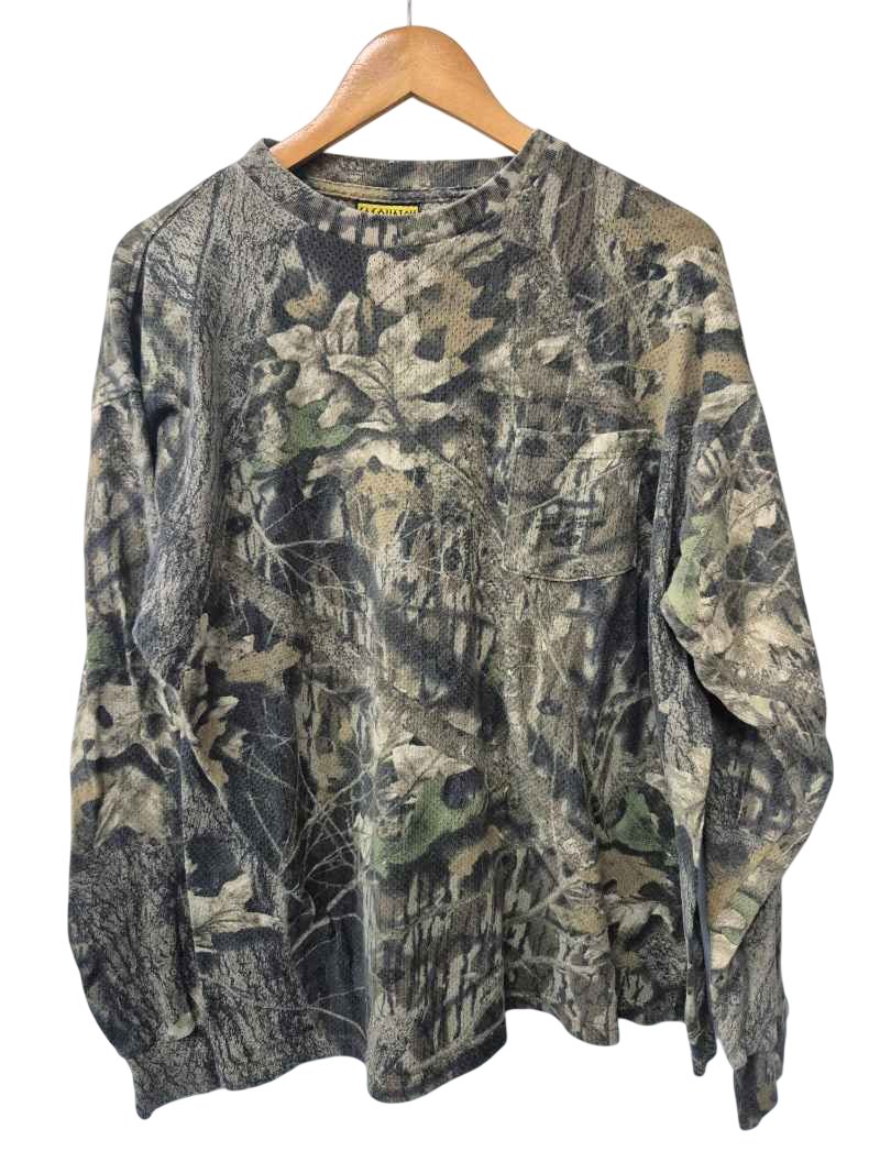 Sasquatch Camo Thermal Shirt Vintage