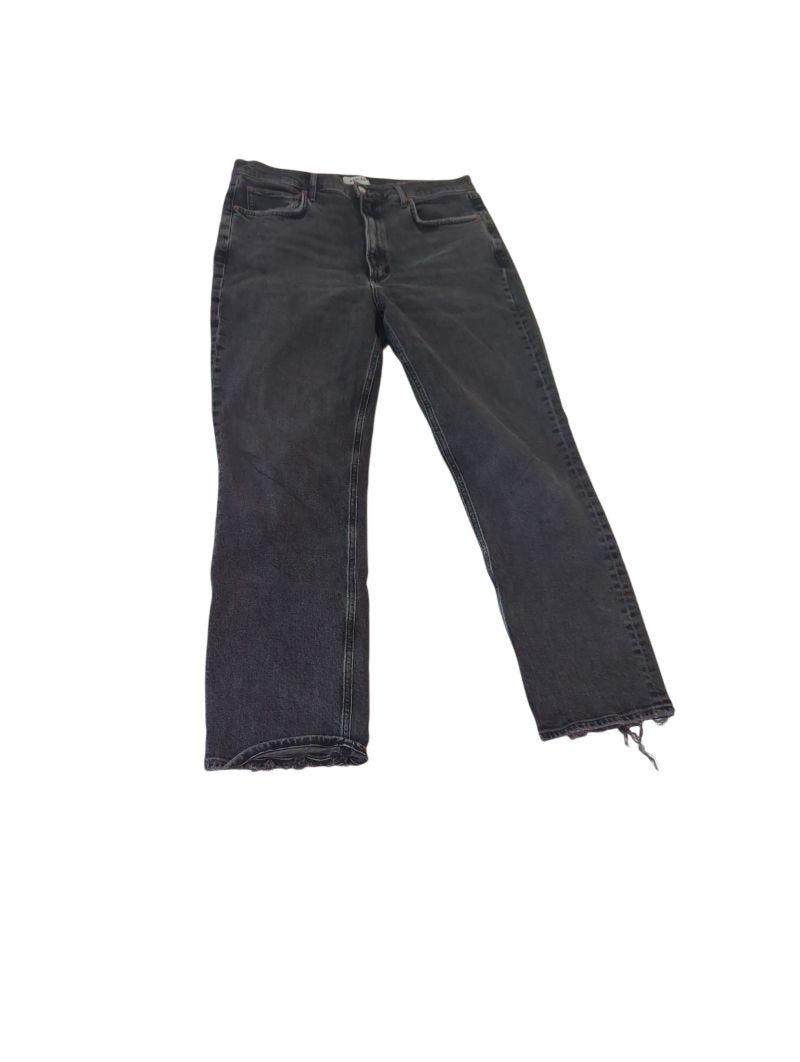 A Golde Raw Hem Straight Jeans