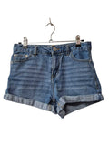 Love Tree Denim Cuffed Shorts