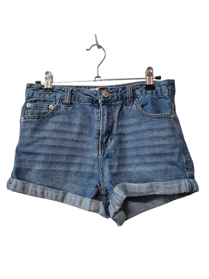 Love Tree Denim Cuffed Shorts