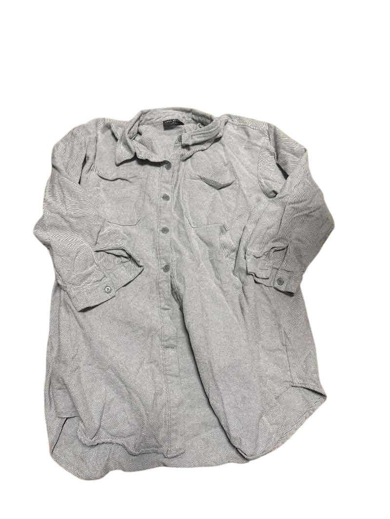 Lane Bryant Button-Down Shirt Long Sleeves