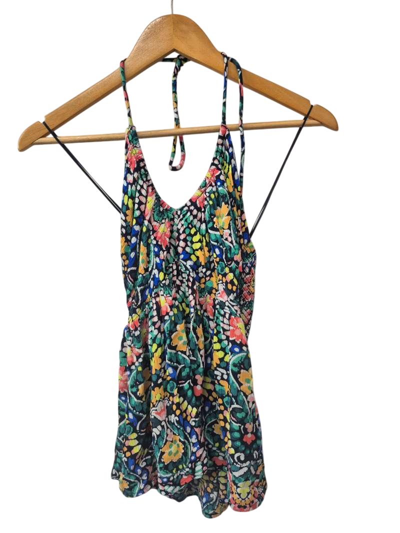 Old Navy Floral Print Tanks