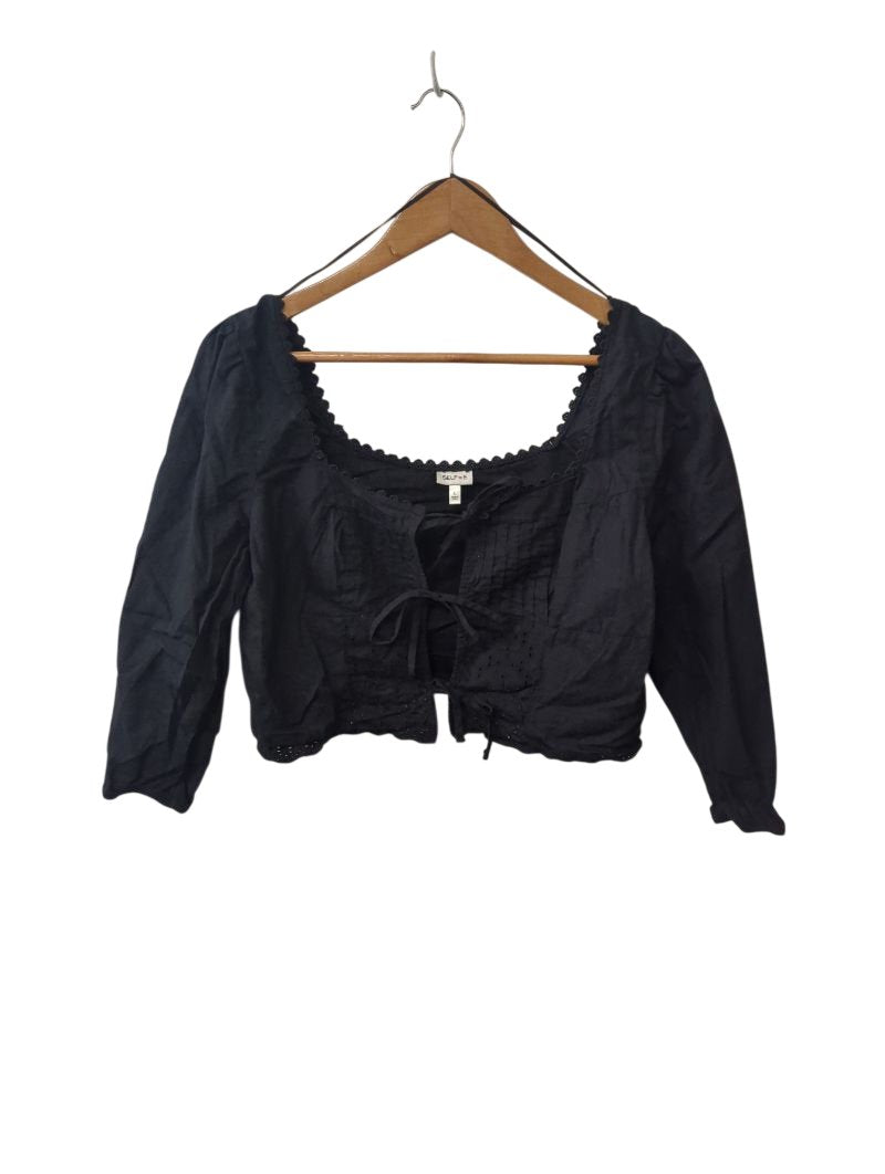 Self E Tie Front Long Sleeves