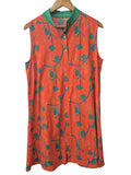 Dugfield Lane Sleeveless Button-Down Dresses