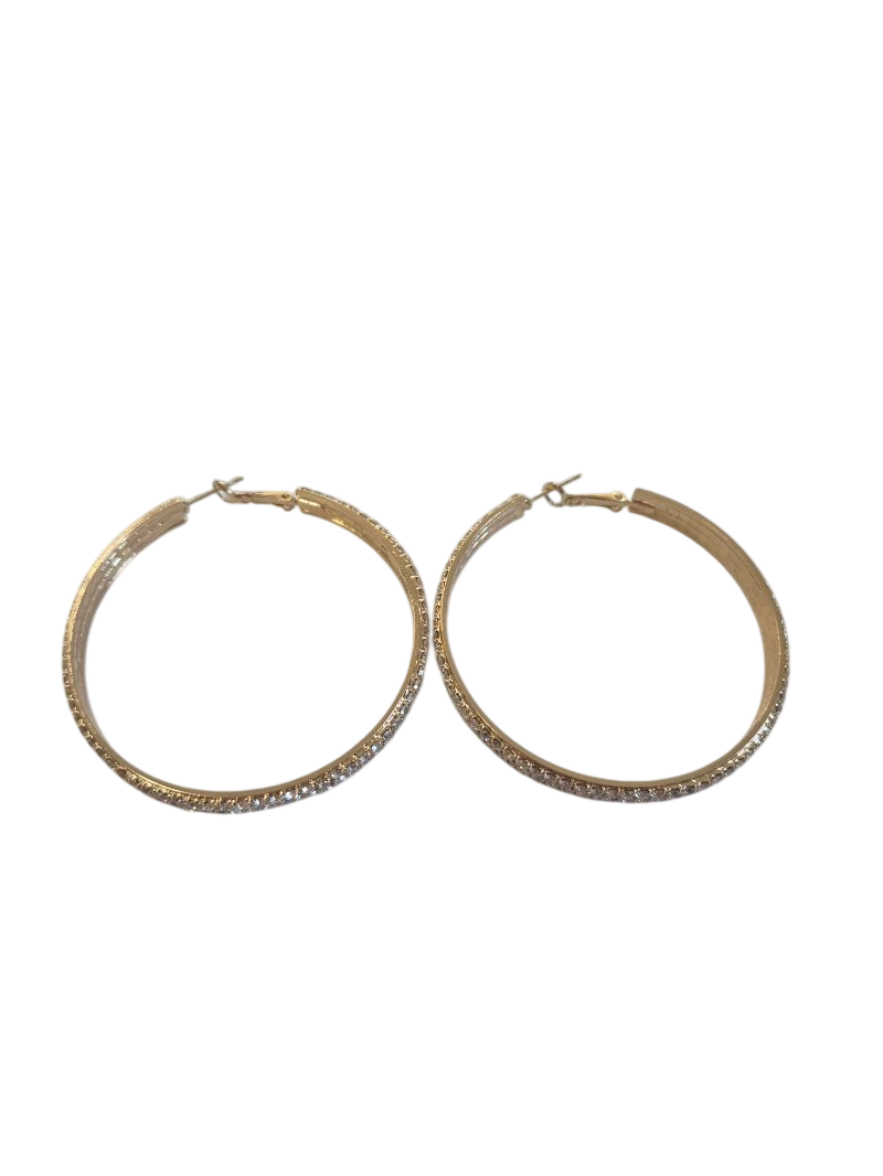 Rhinestone Hoop Jewelry