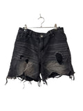 Shein Distressed Denim Shorts