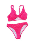 Textured Bikini Swimwear