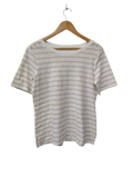Spartina Striped Crew Neck Short Sleeves