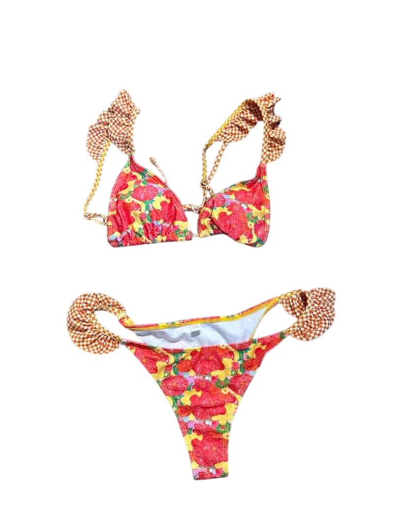 Frilled Bikini Swimwear