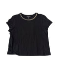 Bailey 44 Embellished Crew Neck Short Sleeves