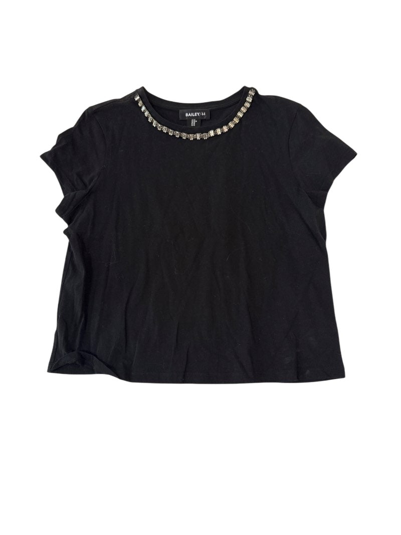 Bailey 44 Embellished Crew Neck Short Sleeves