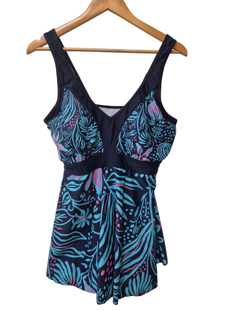 V-Neck Tankini Swimwear