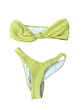 Shein Textured Bandeau Swimwear