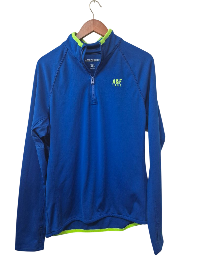 Abercrombie Quarter-Zip Pullover Athletic