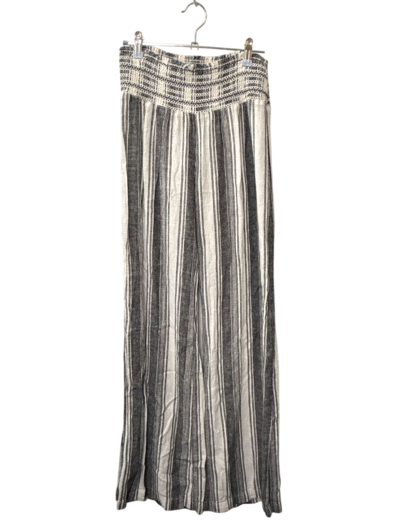 Rewash Striped Wide Leg Pants