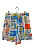 Timing Printed Relaxed Shorts