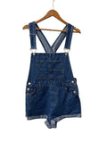 Anrabess Denim Overalls Dresses