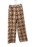Lisa Says Gah Patterned Wide Leg Pants