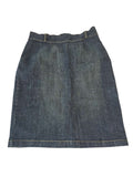 Bisou Bisou Straight Denim Skirt