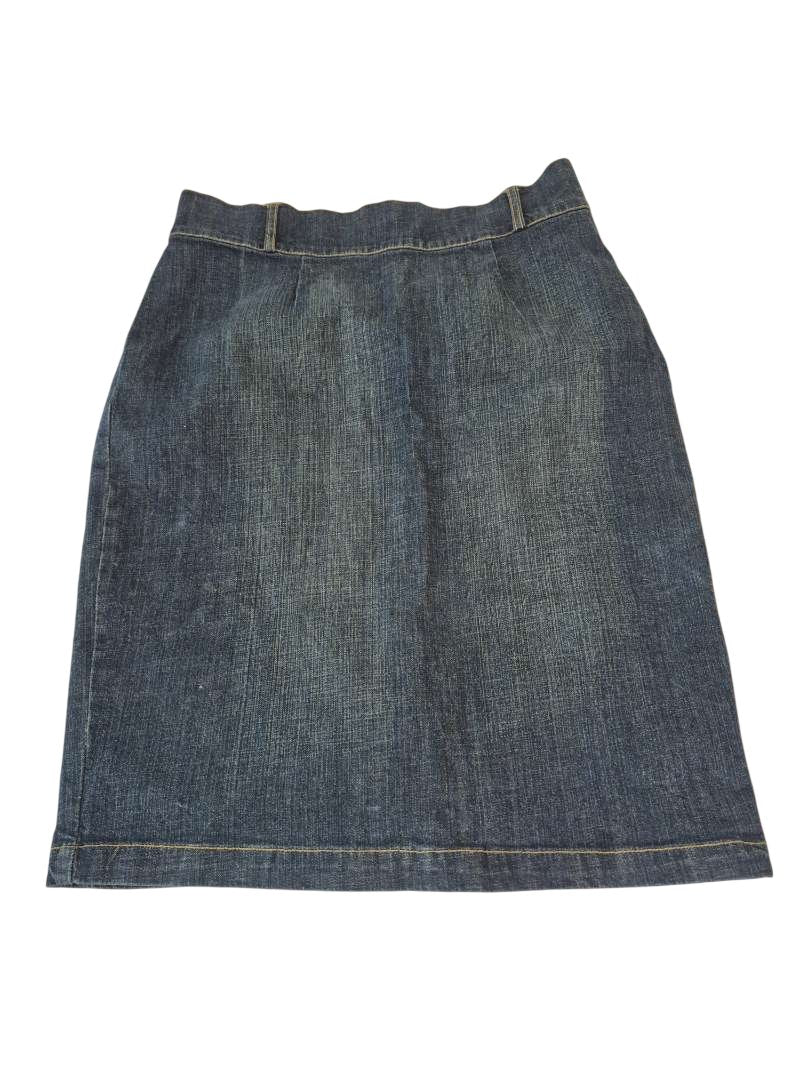 Bisou Bisou Straight Denim Skirt