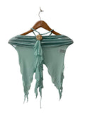 Romwe Halter Drape Tanks