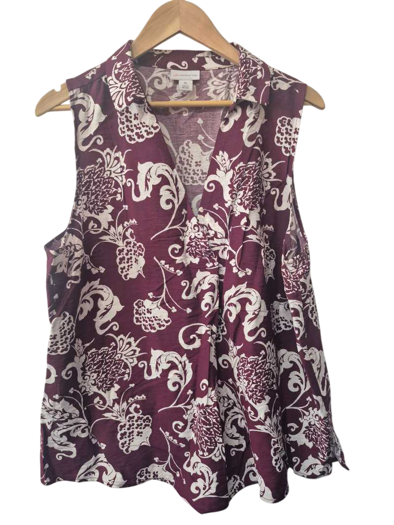 Liz Claiborne Sleeveless Blouse Tanks