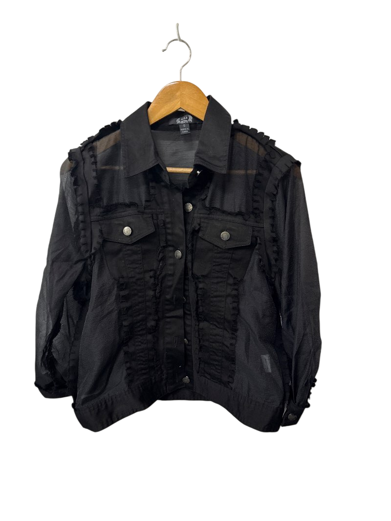 AZI Distressed Jacket Long Sleeves
