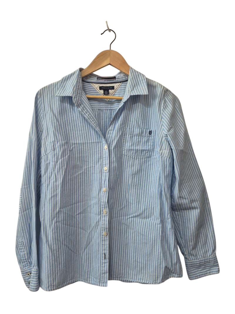 Tommy Hilfiger Striped Button-Up Long Sleeves