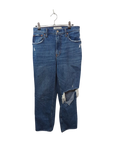 Abercrombie & Fitch Distressed Straight Leg Jeans