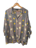 Alfani Patterned Button-Up Long Sleeves