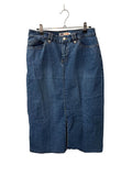 Faded Glory Denim Midi Skirt Vintage