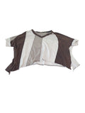 Oli & Hali Patchwork V-Neck Short Sleeves