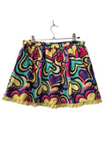 Printed Mini Skirt