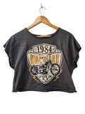 Altar’d State Graphic Crop Top Short Sleeves