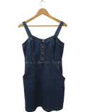 Hollister  Denim Button-Up Dresses