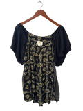 Maeve Flowy V-Neck Short Sleeves