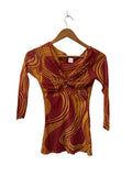 Sweet Pea Vintage Swirl Top Vintage