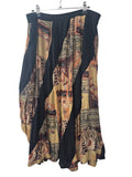 Sharon Anthony Vintage Print Skirt Vintage
