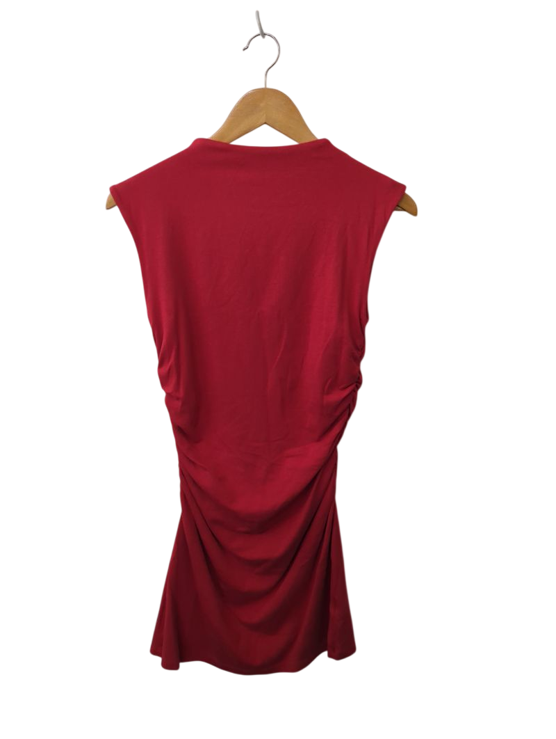 Wild Fable  Ruched Sleeveless Dresses