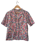 Abstract Print Blouse Vintage