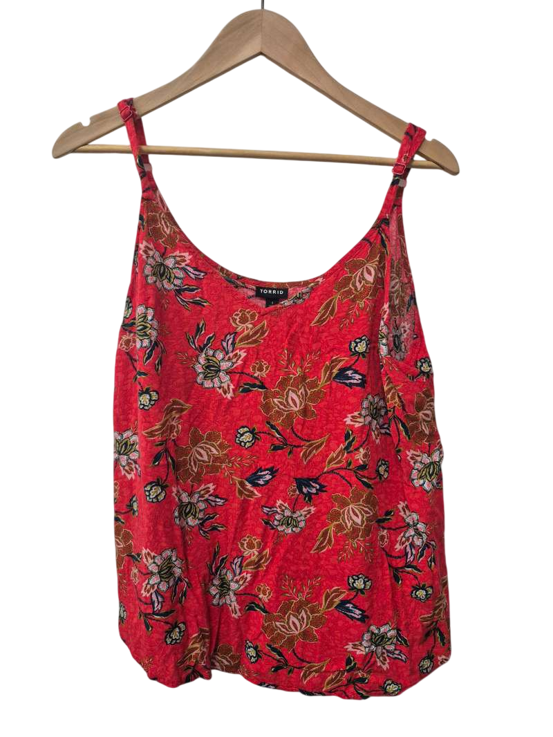 Torrid Floral Tank Top Tanks