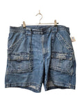 St. Johns Bay Denim Cargo Shorts Vintage