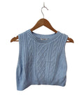 Double Zero Cable Knit Tank Tanks