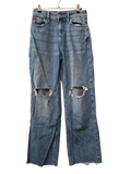 Hollister Distressed Wide Leg Jeans