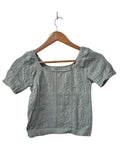 Wallflower Textured Knit Short Sleeves