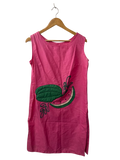 Fruit Embroidered Dress Vintage