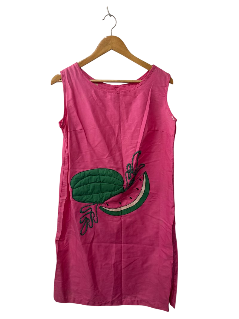 Fruit Embroidered Dress Vintage