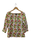 Brooks Brothers Off-Shoulder Top Long Sleeves