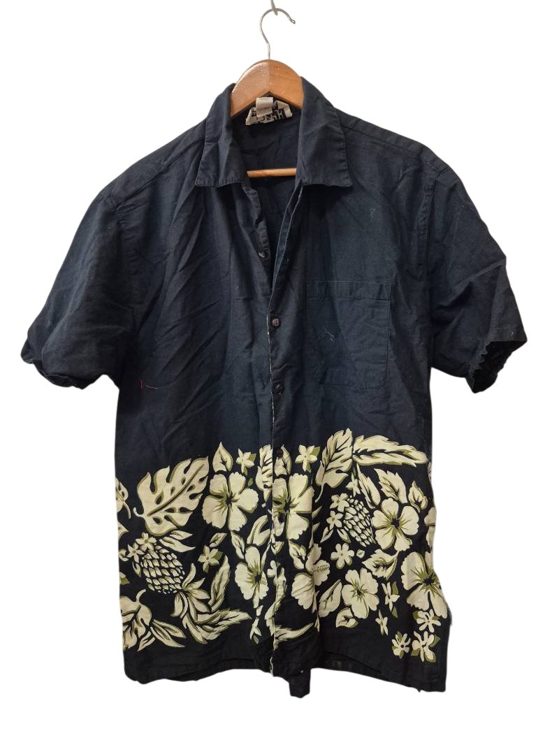 CS Sport Floral Hawaiian Shirt Vintage