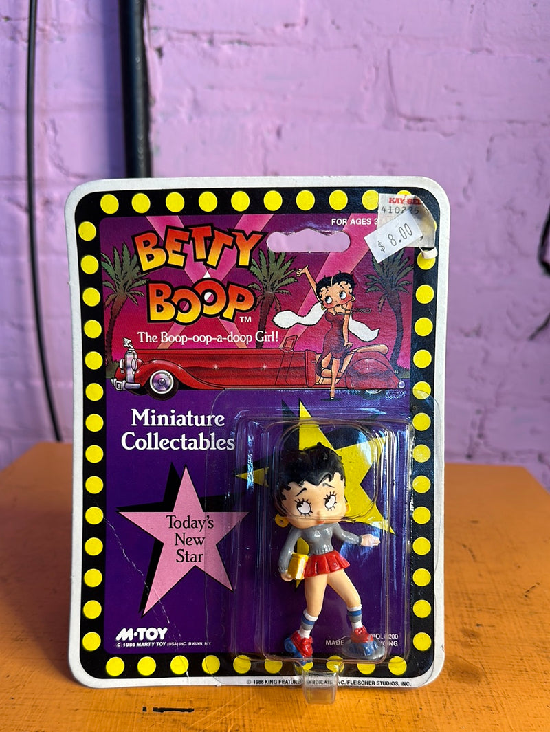 1986 Betty Boop Mini Figurine